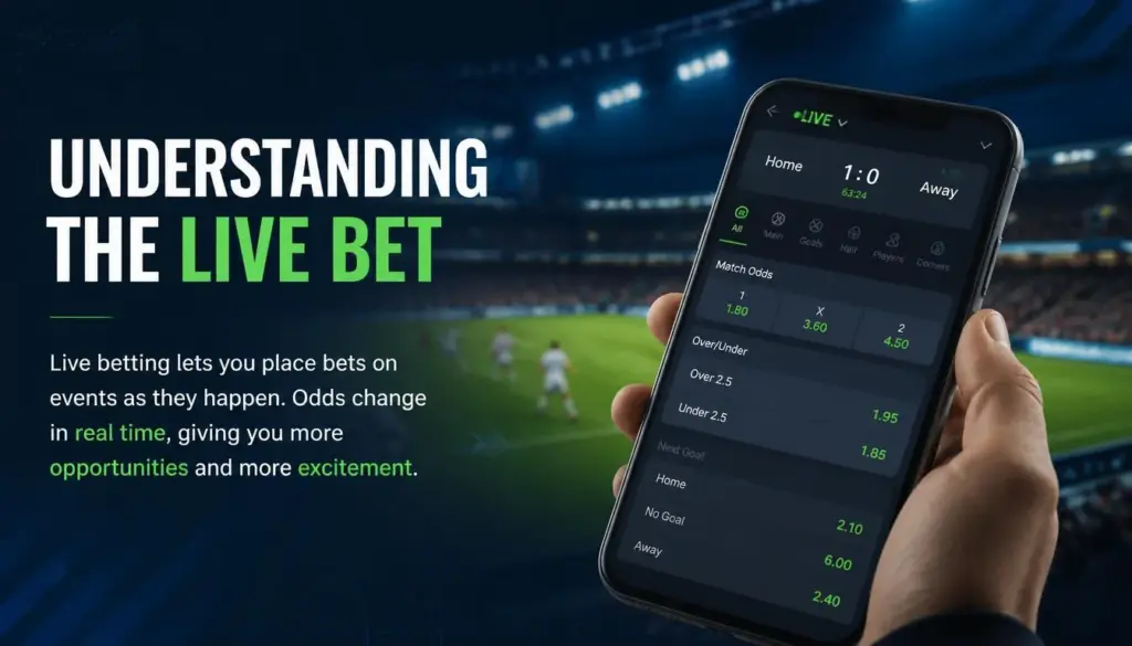 Live betting intro illustration