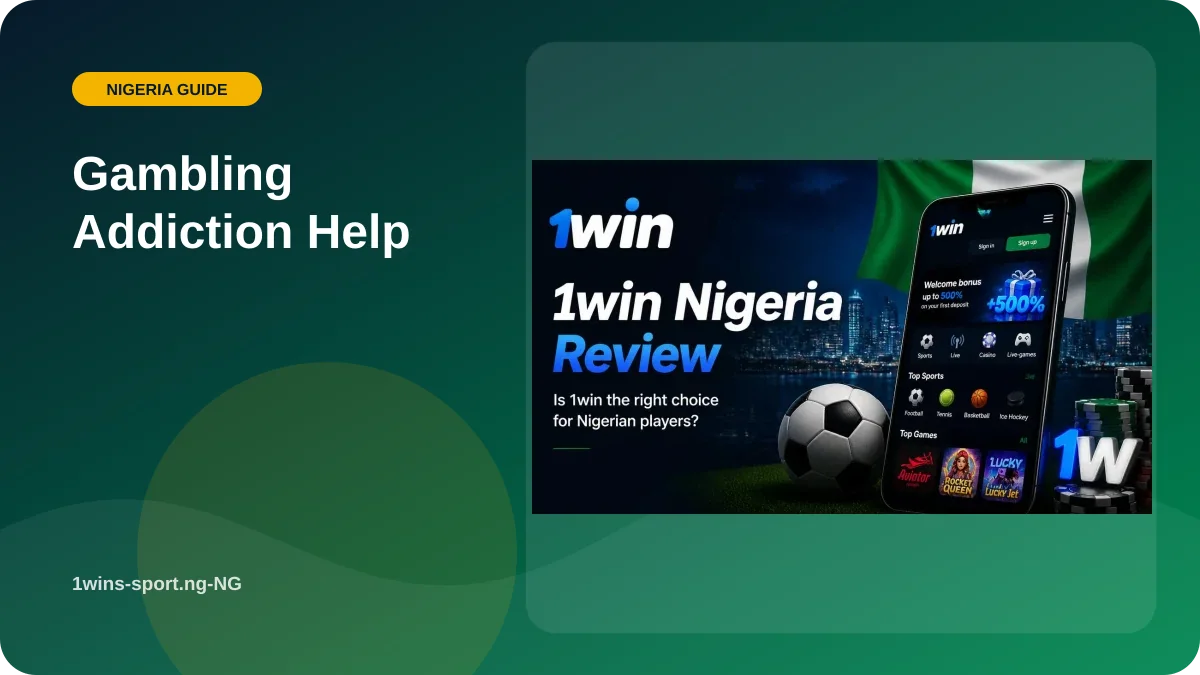 Gambling Addiction Help illustration