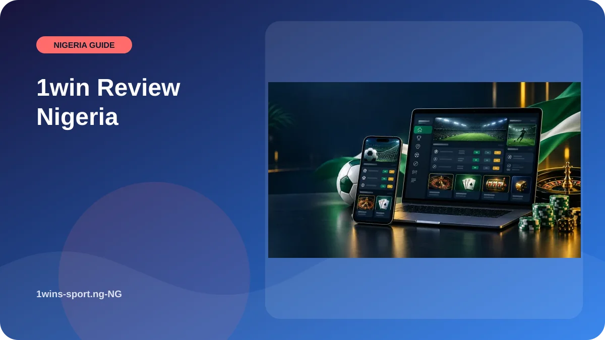 1win Review Nigeria illustration